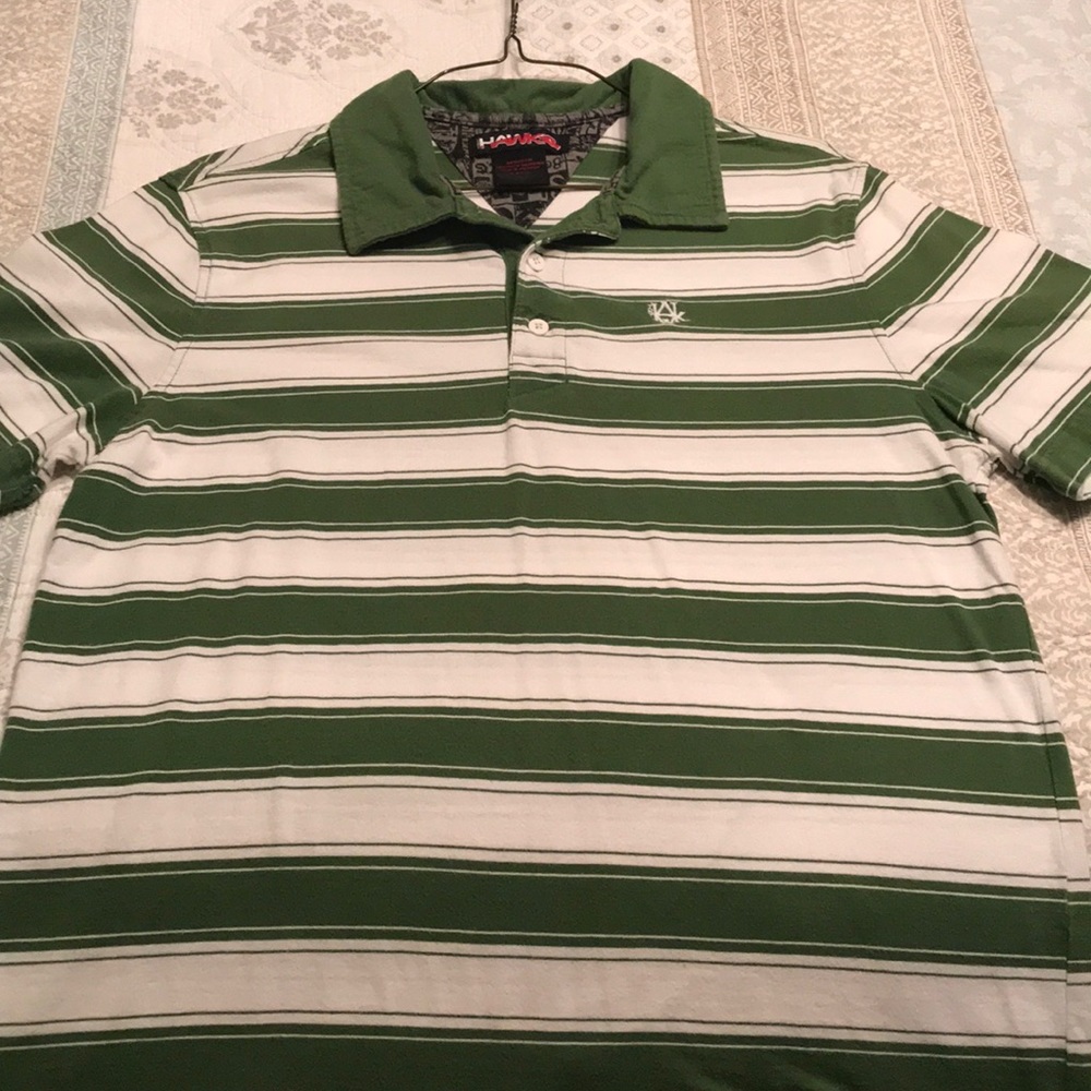 Tony Hawk 3 button polo, size large.